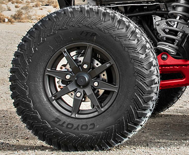MONSTROUS 32” TIRES
