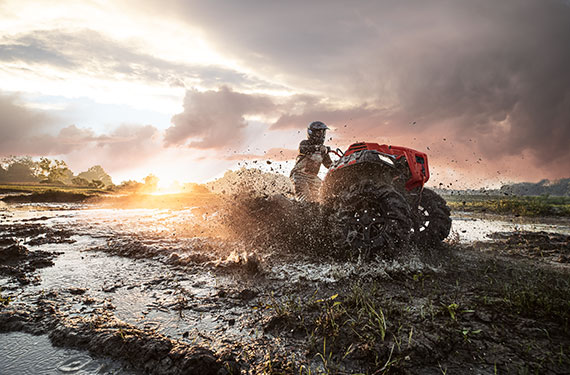 PURPOSE BUILT FOR MUD ADVENTURE
